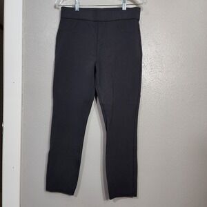 Spanx Dark Gray‎ Legging Pull On Ankle Length Jegging Med Slimming Stretch